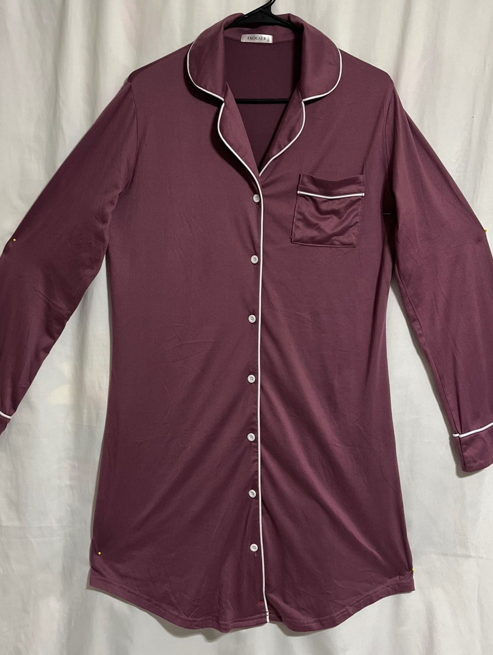 Ekouaer Women’s Small Night Gown MM-913